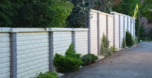 betonzaun mediterran klassik stein weiss 500