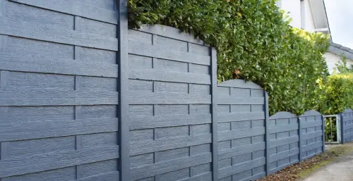 betonzaun standard elegant grau mit versatz 500