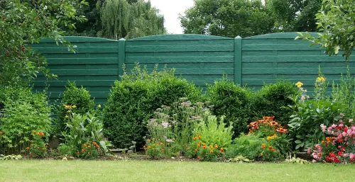 betonzaun standard elegant gruen 500