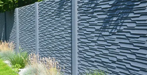 betonzaun standard murano sichtschutz 500