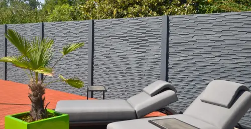 betonzaun standard murano mit liegen 500