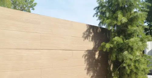 betonzaun standard timber beige 500