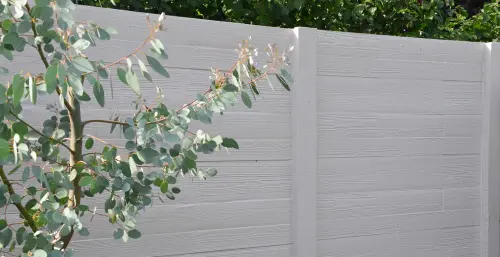 betonzaun standard timber weiss garten 500