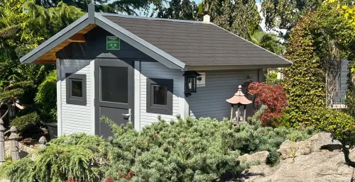 linear gartenhaus 500